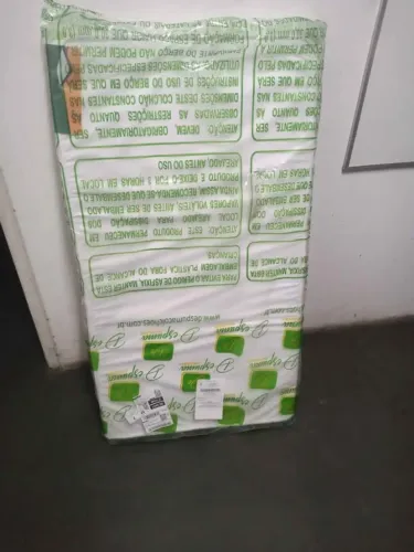 COLCHÃO PARA BERÇO NOVO, NA EMBALAGEM - 0,70 CM