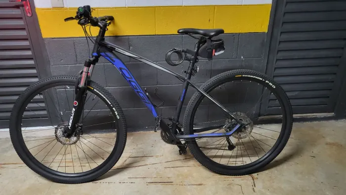 MTB Oggi 7.0 Aro 29 - Quadro M, 18v - Revisada + Upgrades (Susp./Pneus/Guidão)