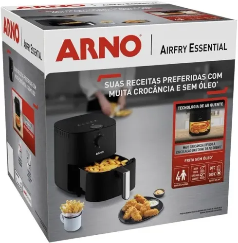 Fritadeira sem Óleo Arno Airfryer 3,5L - 10 Meses de Garantia