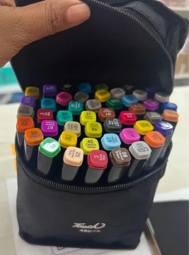 Kit com 48 Canetas Marcadoras Touch