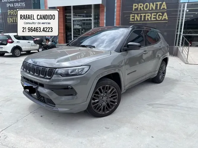 COMPASS S 1.3 TURBO 2024 - APENAS 8 MIL KMs / LOJA JEEP *CHAMA NO ZAP*