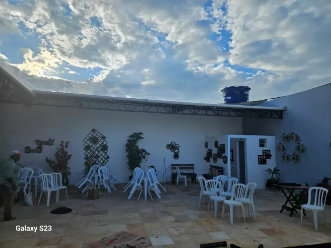 Espaço com piscina para eventos em garanhuns