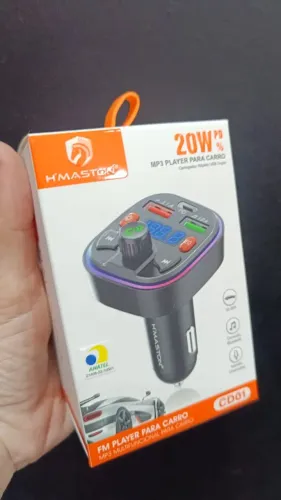 Carregador E Transmissor Veicular Bluetooth Tipo C Usb Turbo Automotivo Loja Coimbra