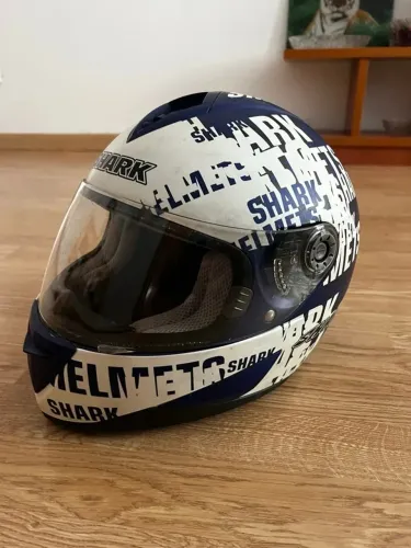 Capacete SHARK S650 Wordz Matt BWA, tamanho 60