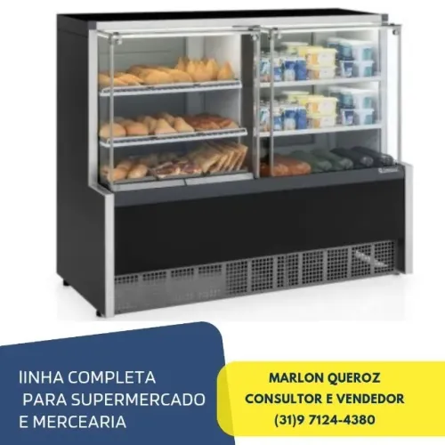 Balcão Quente / Frio Gelopar v Novo
