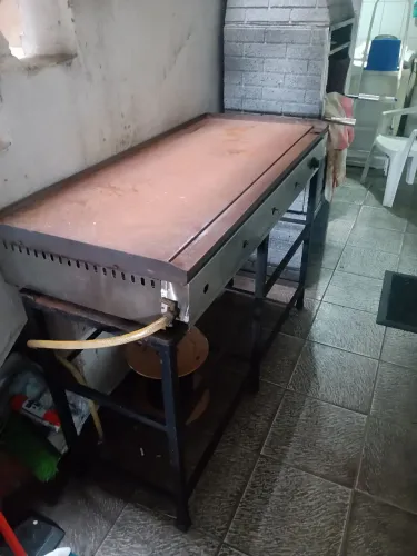 Chapa para lanches - Aço Inox