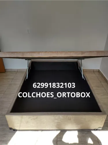 Cama Box Baú Casal inteiro tamanho padrão