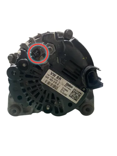 Alternador Vw Nivus Polo T-cross Tao Virtus 04e903015g com detalhe
