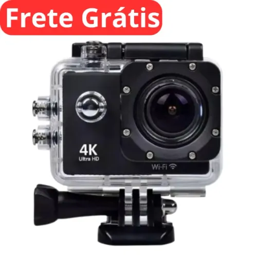GoPro Câmera de Ação 4k 30 FPS Resistente a Água
