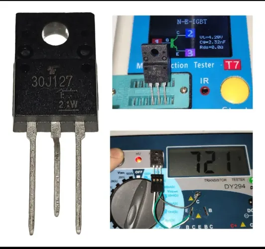 10x Transistor IGBT 30J127 Toshiba 10 peças