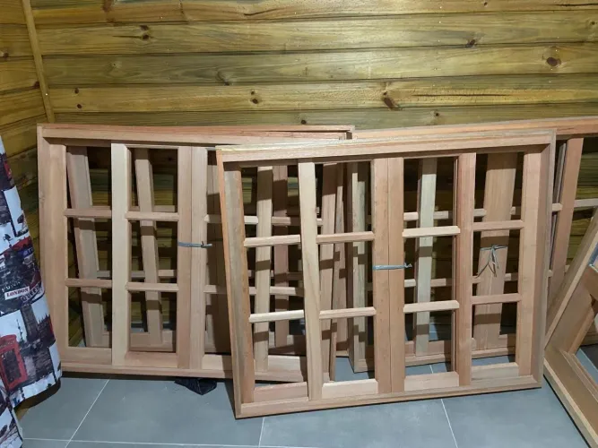 Vendo kit completo Janelas com porta janela