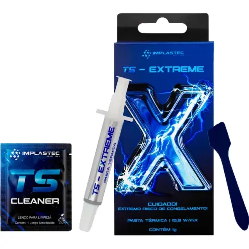 Pasta Térmica Implastec TS Extreme 1g 15.9W/MK - WZetta