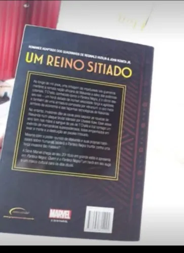 Livro Literário Pantera Negra