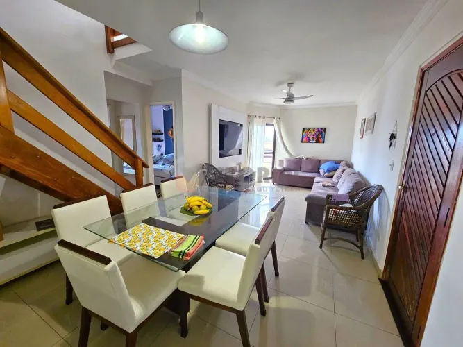 Cobertura com 3 dormitórios à venda, 144 m² por R$ 870.000,00 - Indaiá - Caraguatatuba/SP