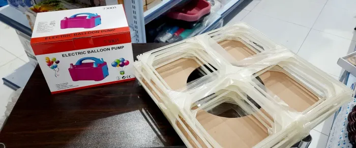 Bomba de encher Balcão Elétrica para Decoração