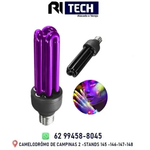 Lampada Luz Negra 220v 36w Efeito Neon E27