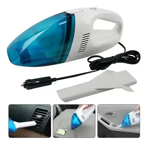 Tech One 2725 Mini Aspirador de Pó Automotivo Portátil Carro Tomada 12V 60W Liga Acendedor