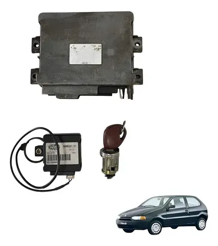 Kit Code Modulo Injecao Fiat Palio Siena 1.0 8v 1997 1998 99