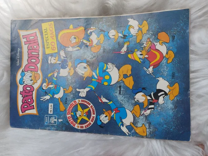Revista Pato Donald Especial 60 Anos nº 1 1994 - Editora Abril Jovem - rara