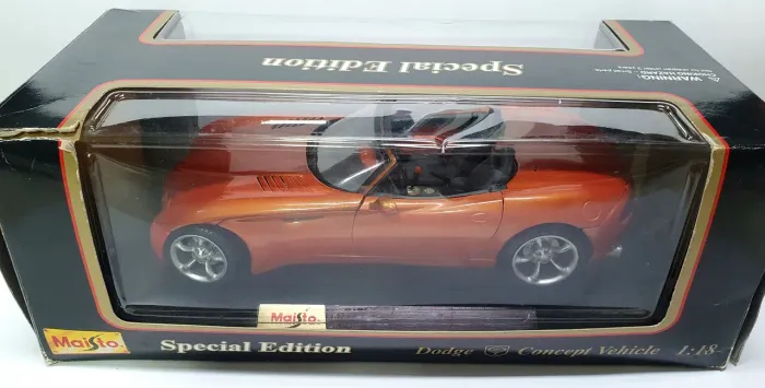 1:18 Miniatura Dodge Concept Vehicle 1997 Maisto carrinho coleção