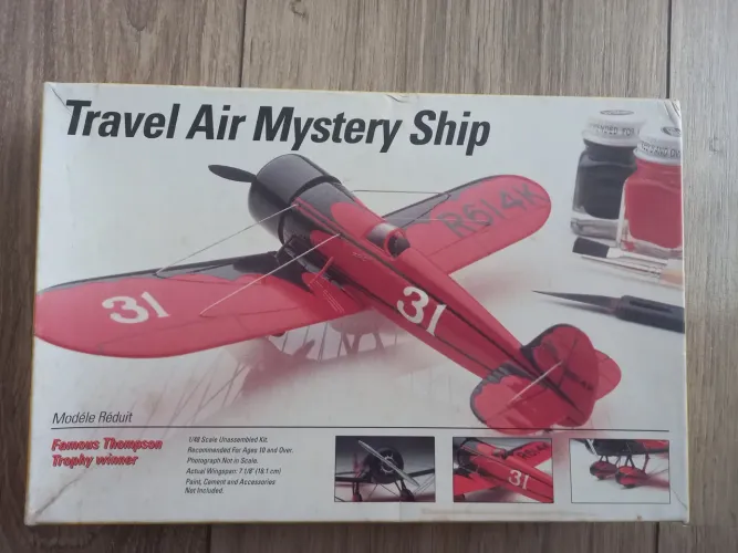 Kit para montar Travel Air Mystery Ship - Modelismo