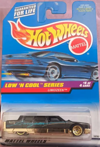 Hot Wheels Limozeen blue card