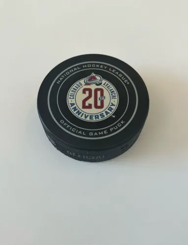 puck de hockey - colorado avalanche (nhl)