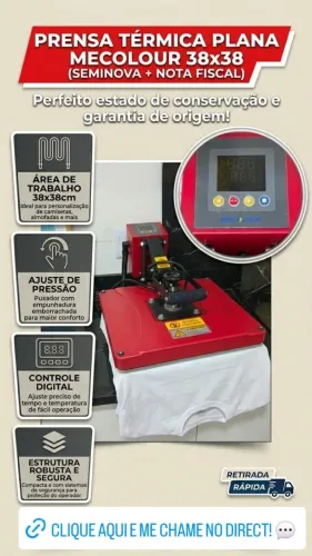 Prensa térmica plana 
