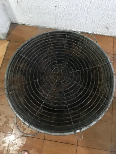 Churasqueira com carvão 
