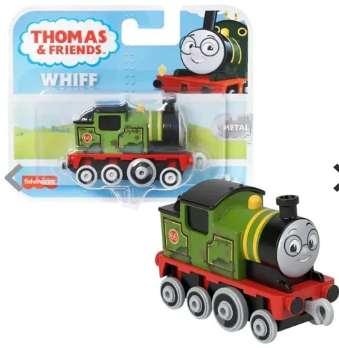 Trenzinho Metalizado - Fisher-Price - Thomas e Friends - Whiff <br><br>