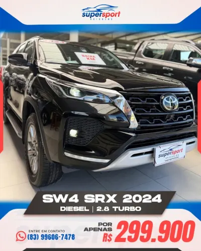 Toyota Hilux SW4 SRX 4X4 2.8 TDI 16V Dies. Aut. 2024