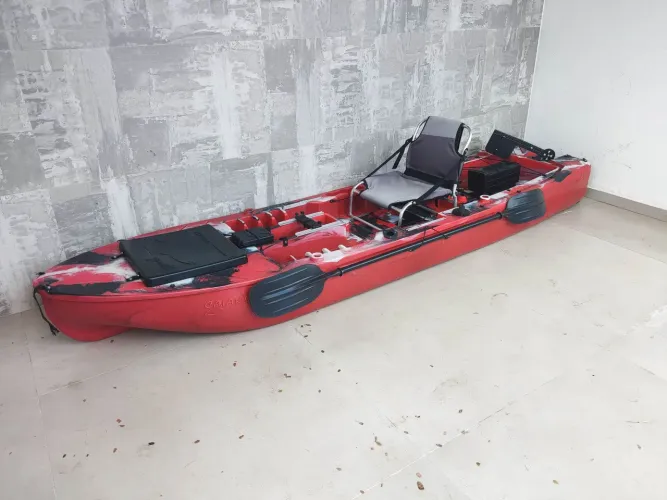 Caiaque De Pesca Dourado Com Pedal Smart - Caiaker