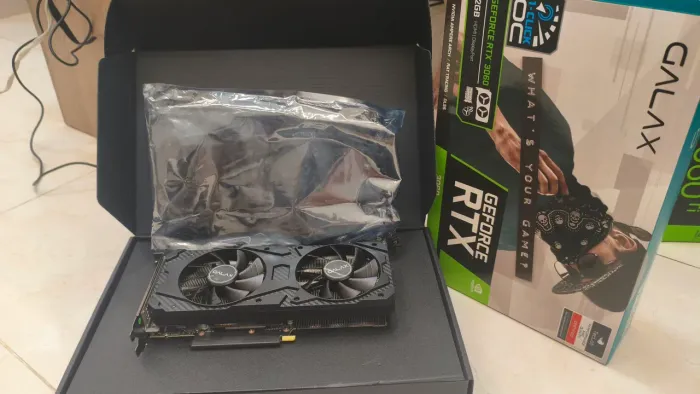 Placa de Vídeo Galax GeForce RTX 3060 12GB