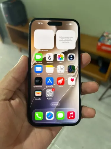 iPhone 15 128gb bateria 83% Face ID Off R$1.950