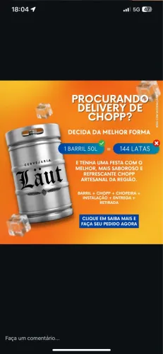 Delivery de Chope Läutt/ Heineken/ Amstel