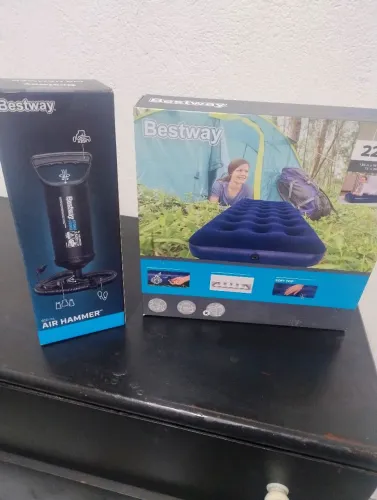 VENDO COLCHÃO DE SOLTEIRO DE AR.