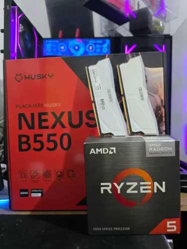 Kit Upgrade Ryzen 5 5500 B550m Husky 2x8gb 3000mhz 
