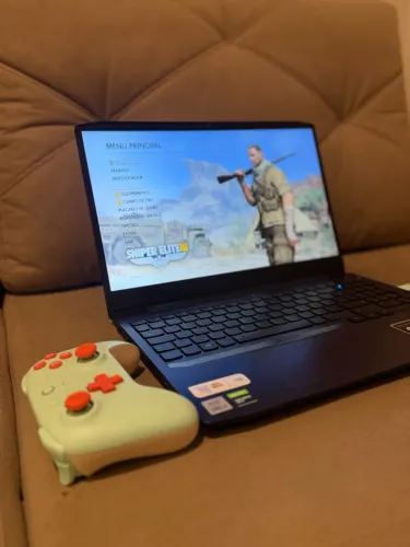 NOTEBOOK GAMER LENOVO - CORE i7 10ª GERAÇÃO | GTX 1650 | 16GB RAM | SSD 512GB