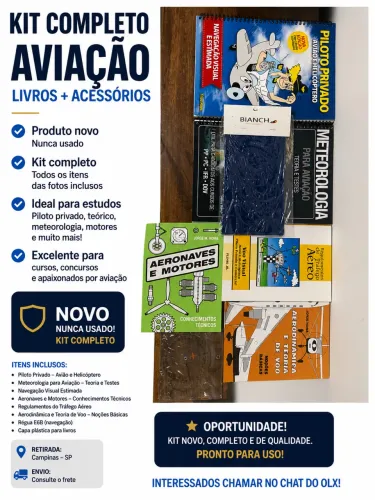 Kit Piloto Privado Bronze