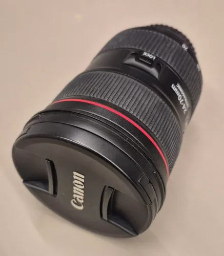Lente Canon EF 24-70mm f/2.8L II USM ? Perfeito Estado, c/ Capuz, Case e Caixa
