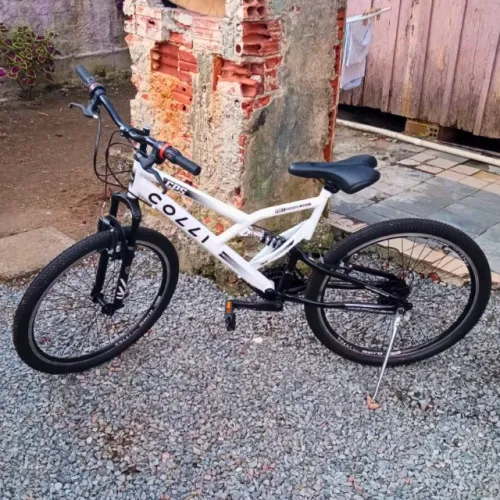 Bicicleta Colli GPS Aro 26 Dupla Suspensão + Nota Fiscal