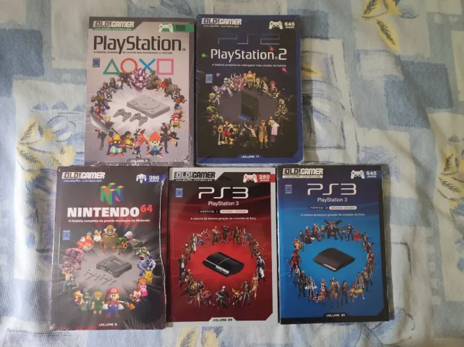 Old! Gamer Coleção Consoles Editora Europa (lacrado)