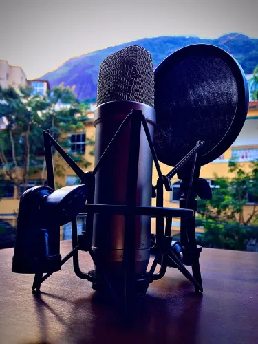 Rode Nt1-A (Novo)[Abri a caixa para testar e nunca foi usado mais]