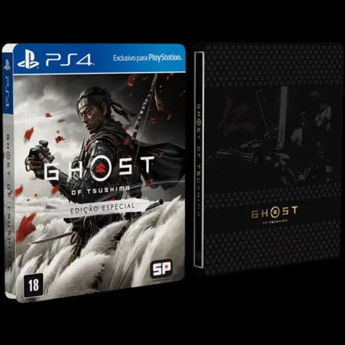 Jogos de PS4 e PS5.