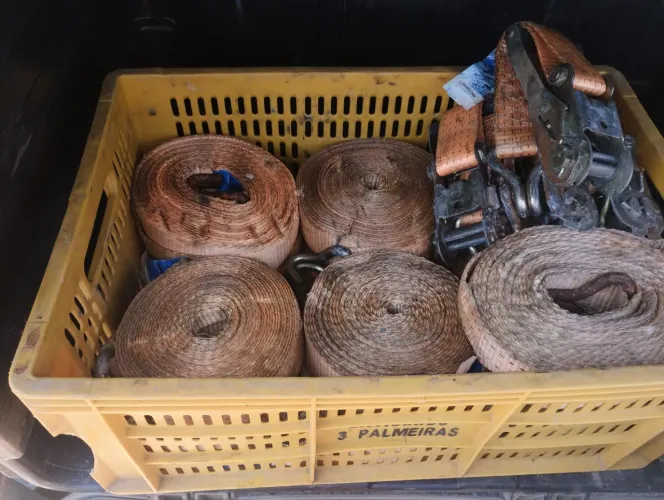 cintas para amarração de cargas