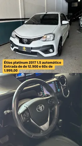 Toyota Etios Platinum 1.5 Flex 16V 4P Aut. 2017