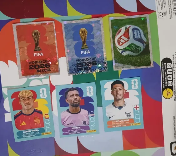 Figurinha Copa FWC Raras