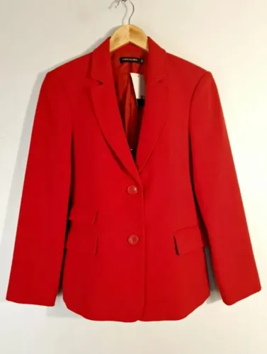 Blazer alfaiataria gregory vermelho