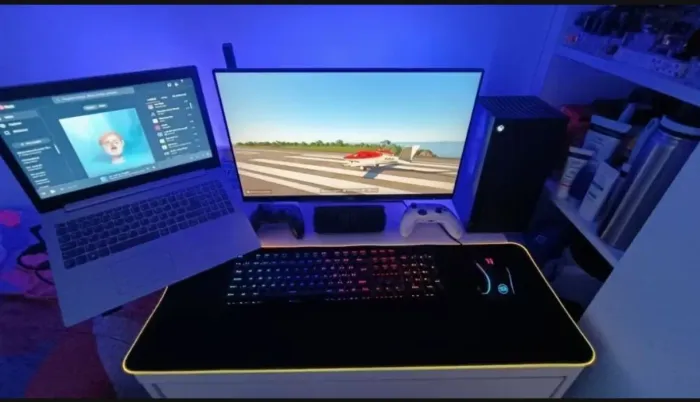 Mousepad Gamer RGB *Novo
