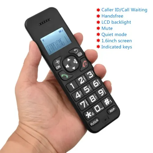 Vendo Telefone sem fio D1002B com Answering Machine, Caller ID, chamada em espera,